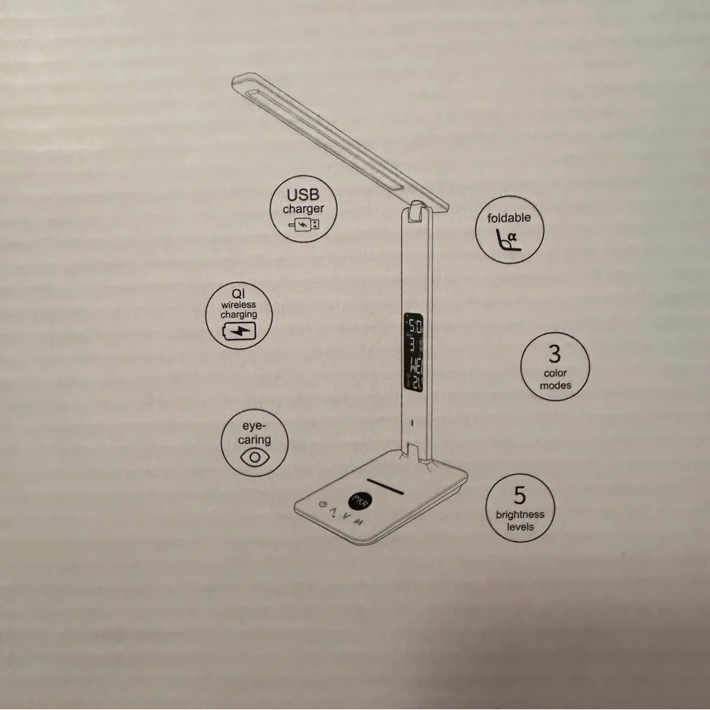 Multifunction LED desk lamp Brand new in box